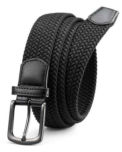 CHAOREN Stretch Belt for Men - Elastic Belt for Golf & Casual Wear